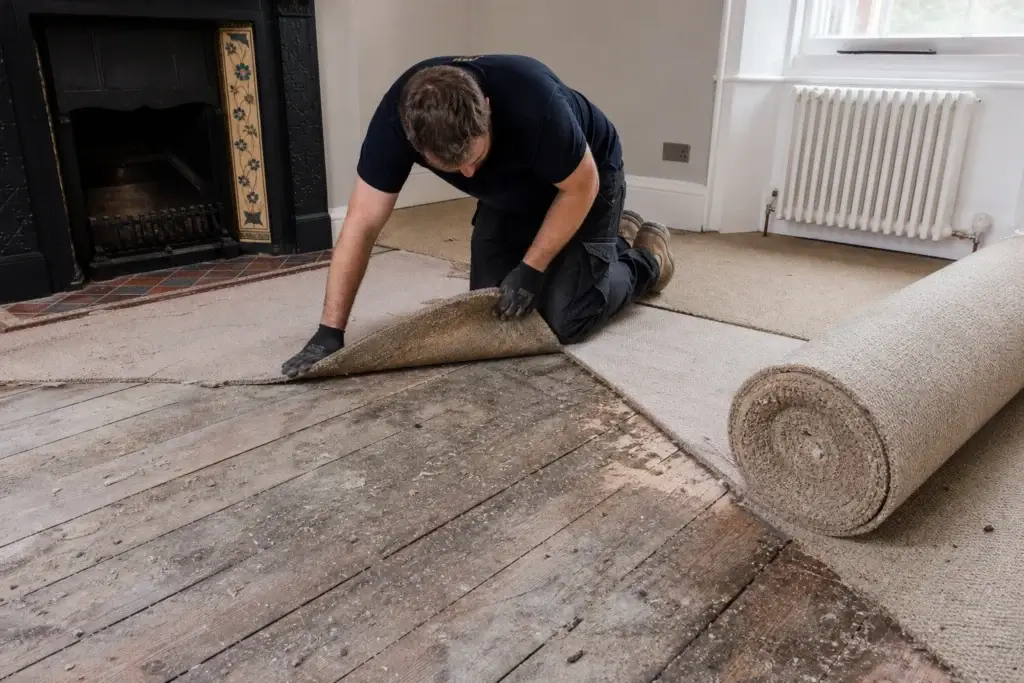 Featured image for Original floorboards under carpet: what you can usually expect to find